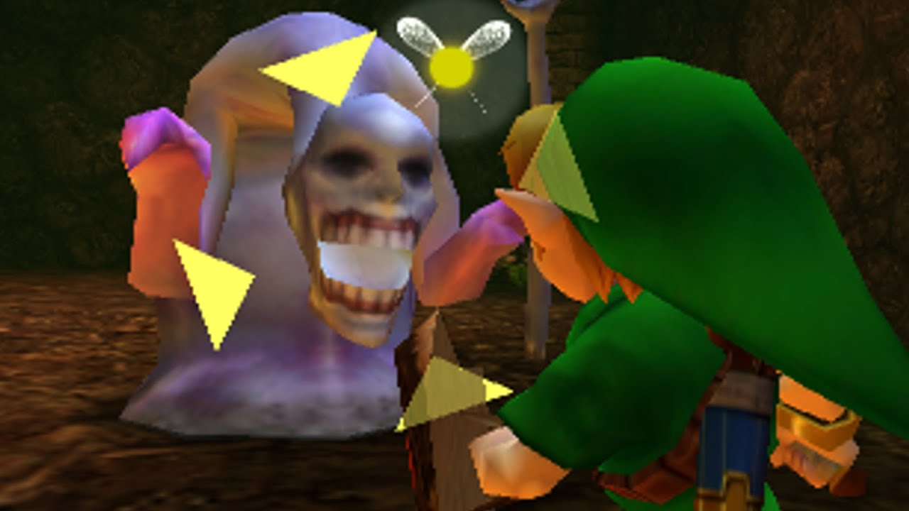 dark moments in kids games - Legend of Zelda Ocarina of Time: Dead Hand
