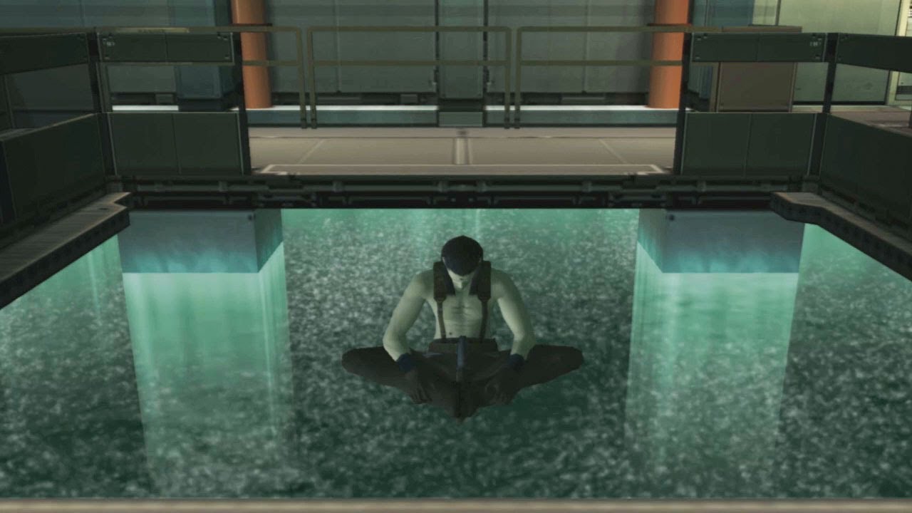 Hideo Kojima strange game ideas  - Shark Attack in Metal Gear Solid 2