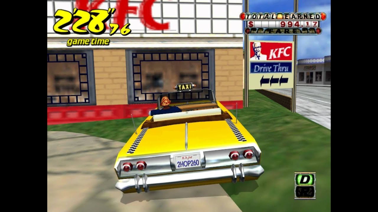 video game product placement - So Much in Crazy Taxi
