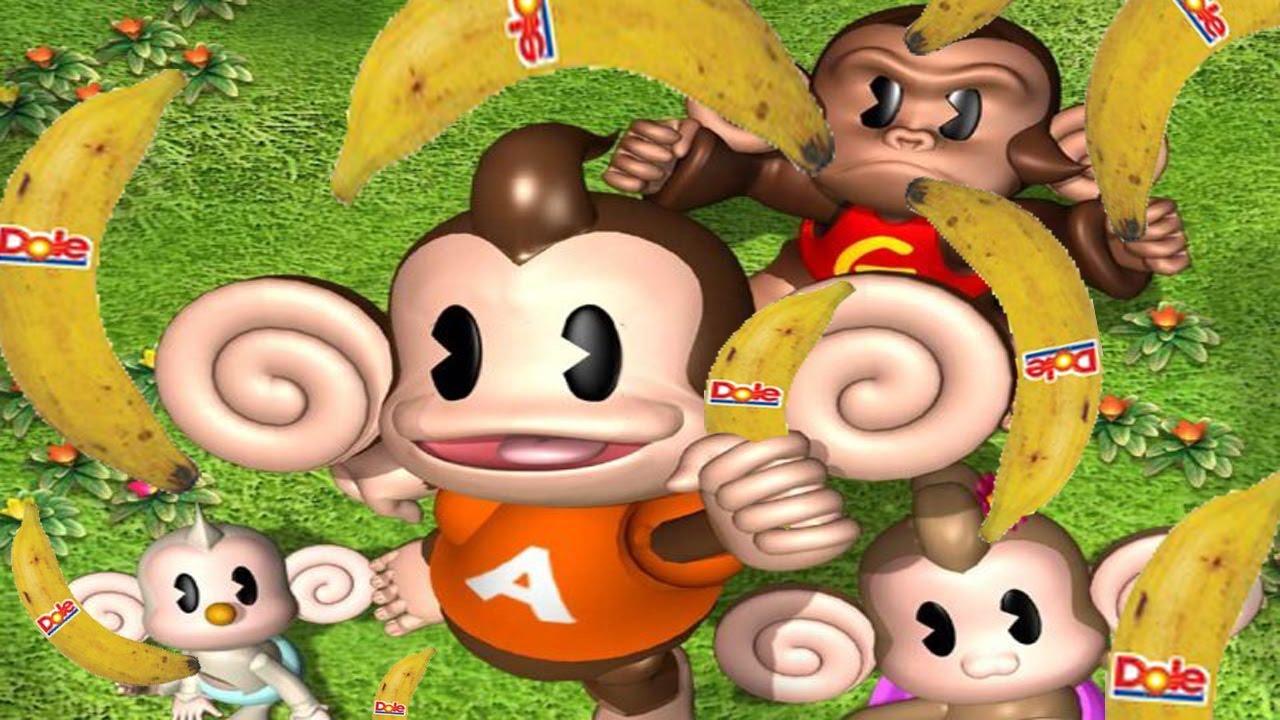 video game product placement - Dole in Super Monkey Ball