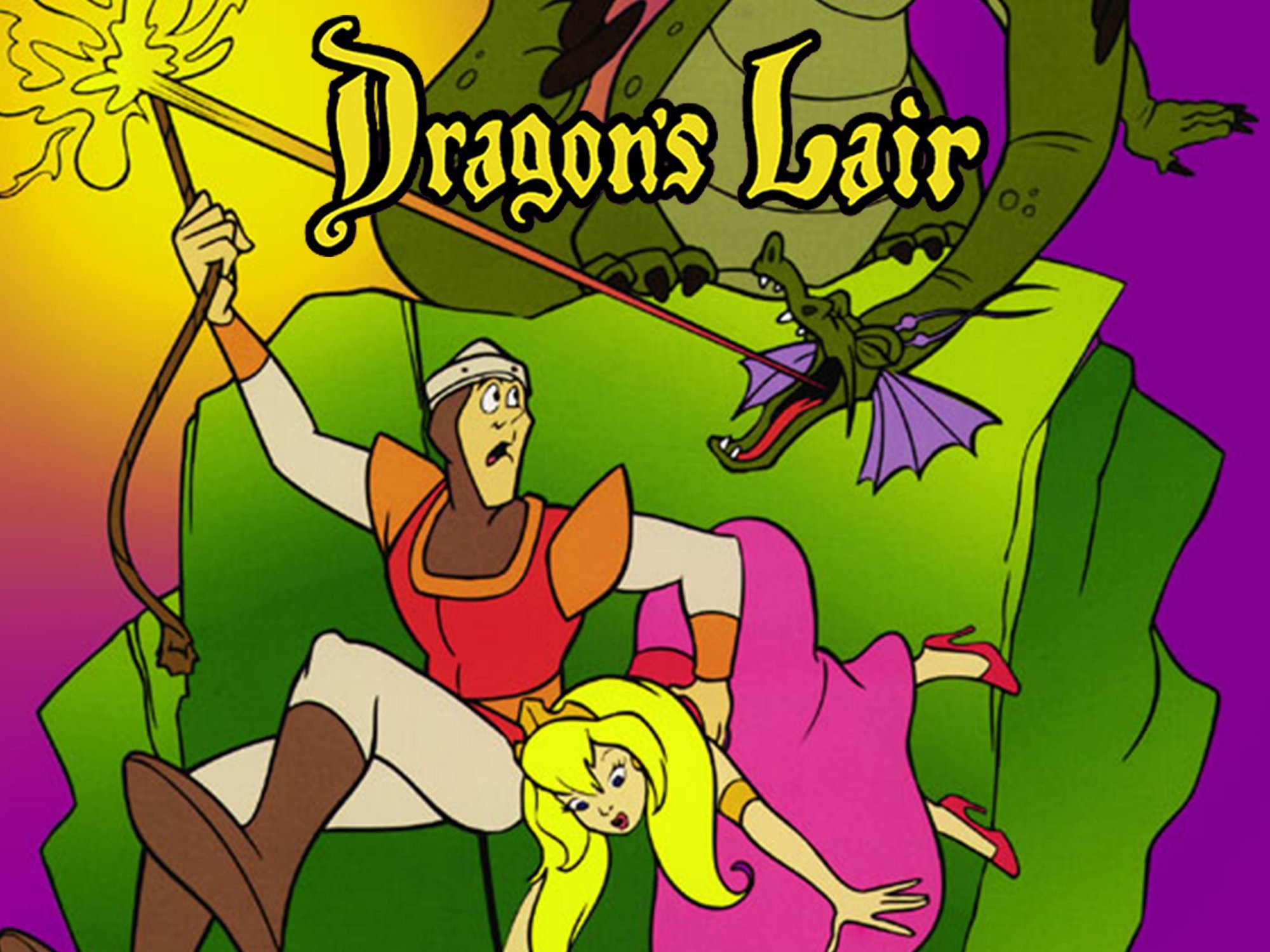 best video game shows - Dragon's Lair
