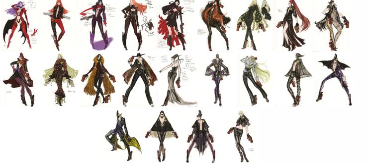 Bayonetta: All the Outfits