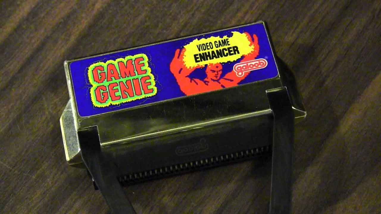 history of cheat codes - Game Genie? Game Changer
