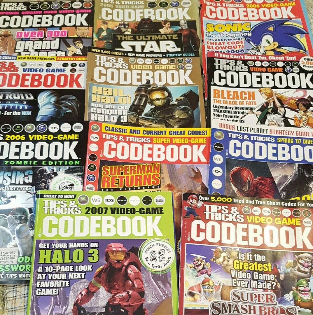 history of cheat codes - Cheats Powered Gaming Magazines