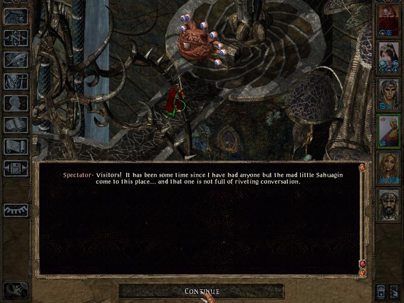 iconic video game dialogues  - Baldur's Gate II: “Er...just how can you smell without a nose?”