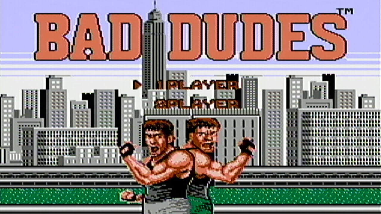 terrible voice samples from classic games -  Bad Dudes (NES)
