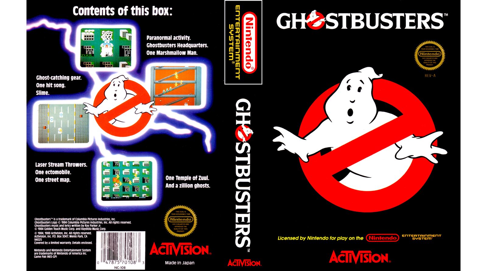 terrible voice samples from classic games - Ghostbusters (NES)