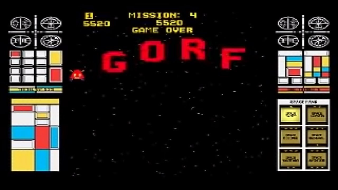 terrible voice samples from classic games - Gorf