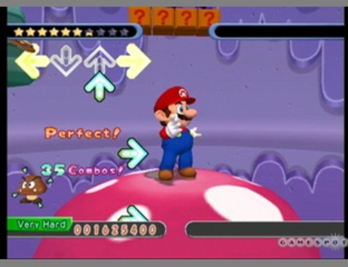 Terrible Nintendo Games - Dance Dance Revolution: Mario