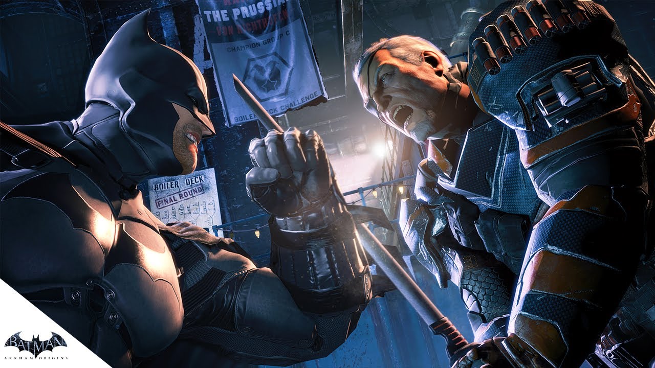 worst quicktime events in games --  Batman: Arkham Origins: Deathstroke Fight