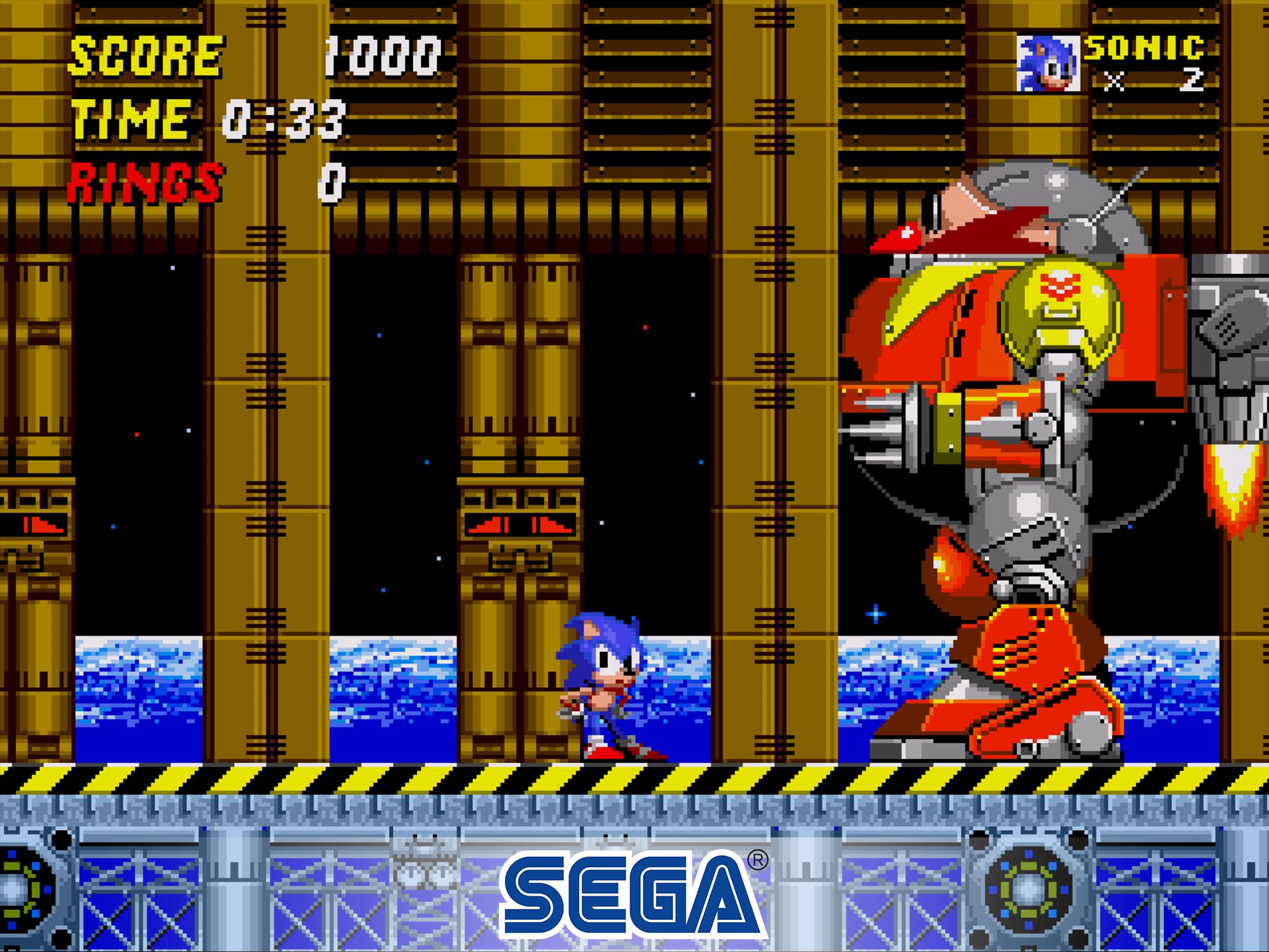 bad moments in great games - Sonic the Hedgehog 2: Giant Robot Fight