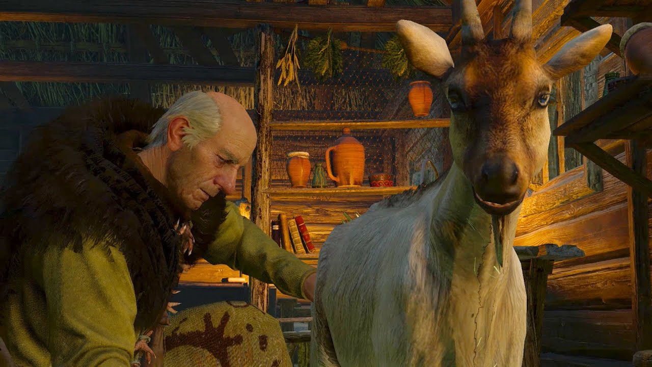 Escort Mission That Didn't Suck  - The Goat in Witcher 3