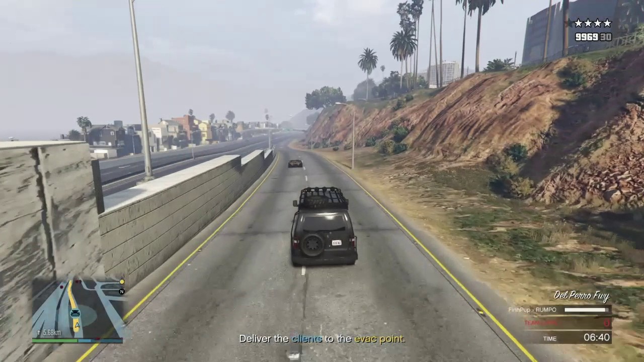 Escort Mission That Didn't Suck  - Grand Theft Auto V