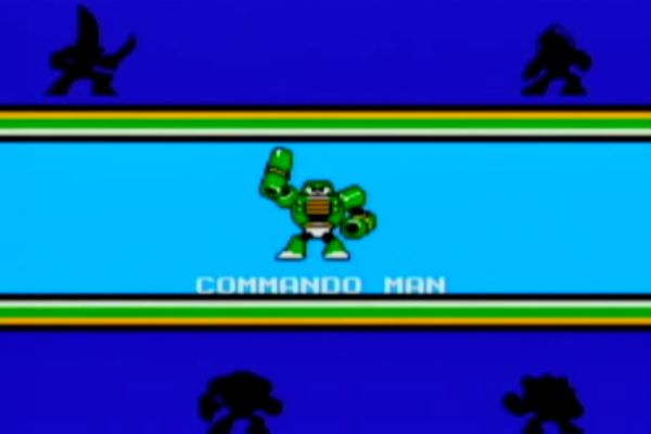 Mega Man Bosses Dirty Names - Commando Man
