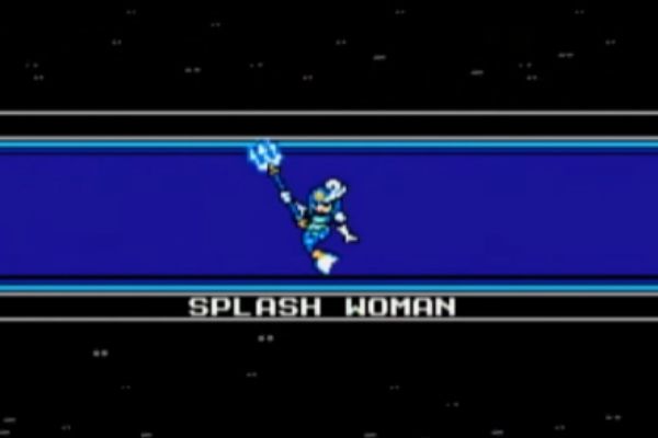 Mega Man Bosses Dirty Names - Splash Woman