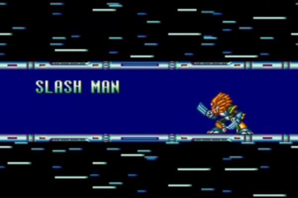 Mega Man Bosses Dirty Names - Slash Man