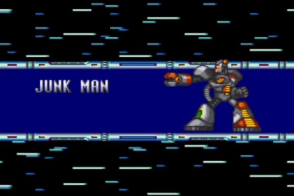Mega Man Bosses Dirty Names - Junk Man