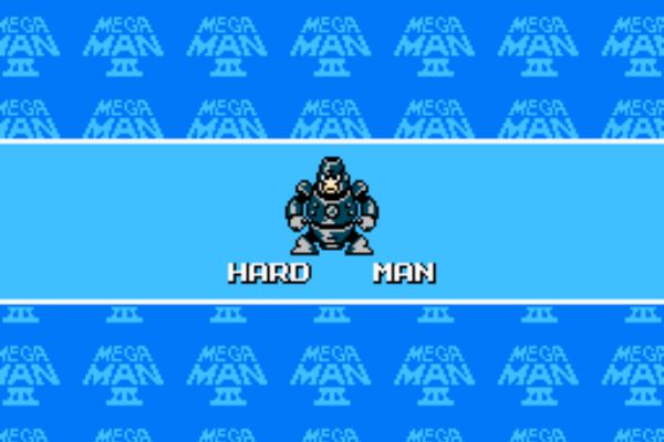 Mega Man Bosses Dirty Names - Hard Man