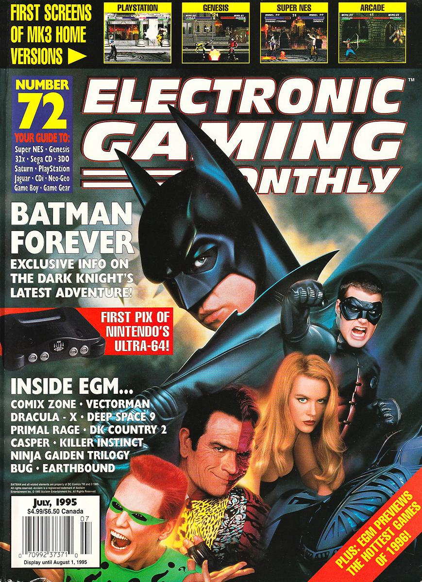 Vintage Video Game Magazines - Electronic Gaming Monthly