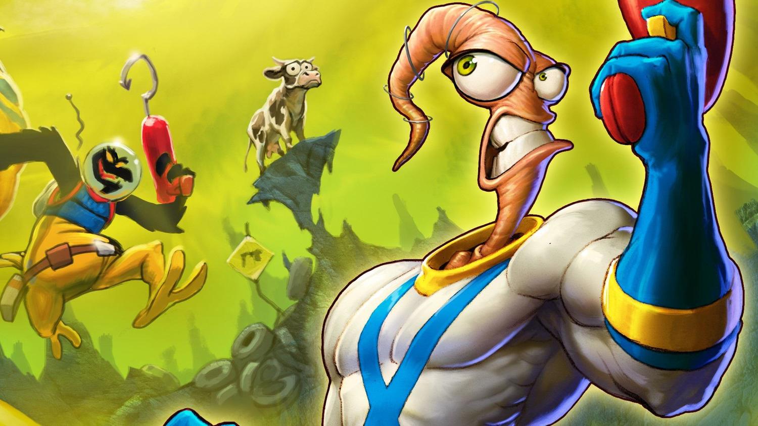 Classic Characters Who Would Be Cancelled  --  Earthworm Jim