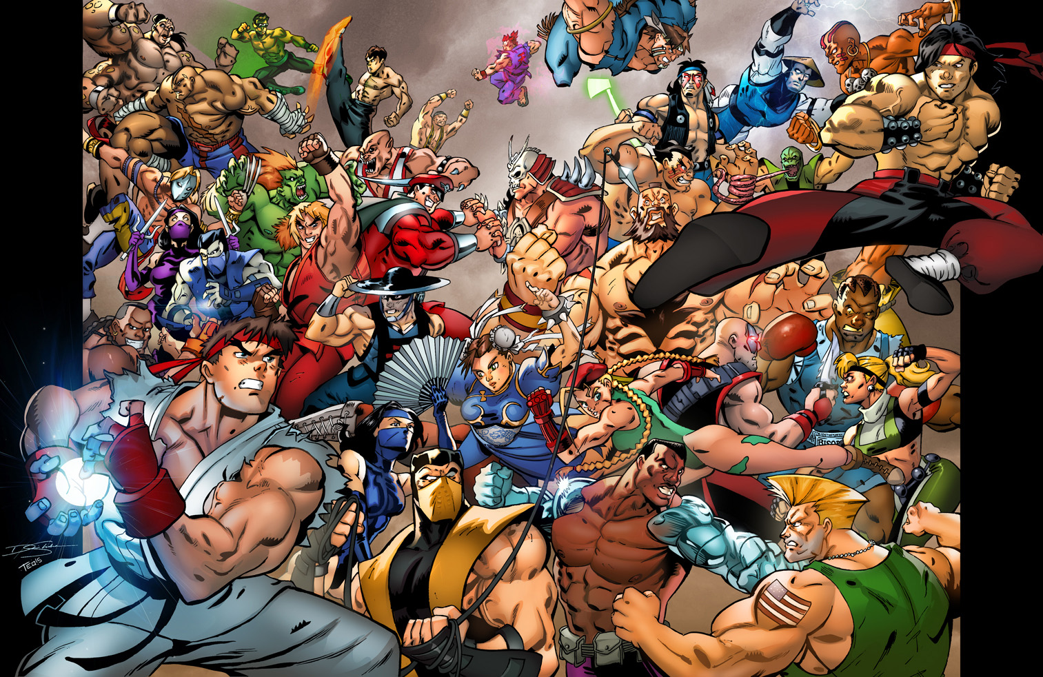 Street Fighter Vs Mortal Kombat  - More Memorable Characters