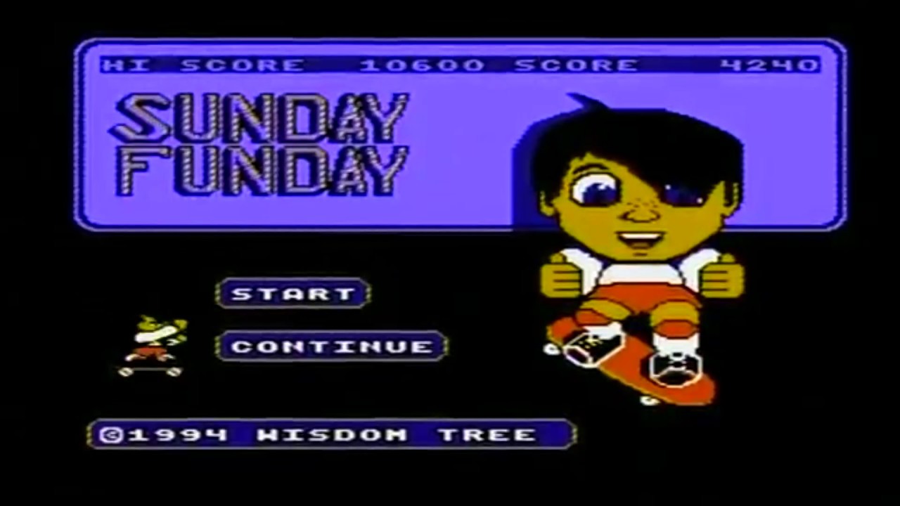 ridiculous religious video games - Sunday Funday: The Ride