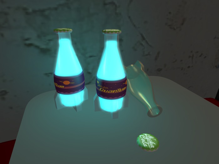 gaming power-ups -  shrink your stones - Nuka Cola
