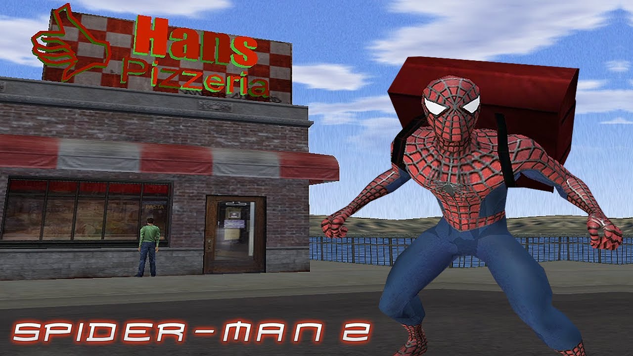 Characters working second jobs - Spider-Man Delivers Pizzas