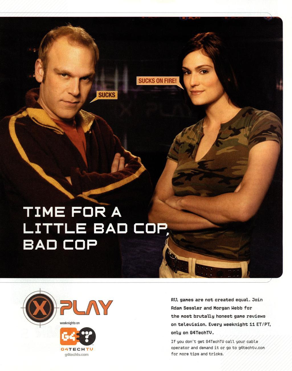 cursed video game ads  - All Cop (Games) Are Bad