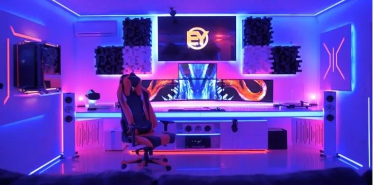 cool gaming room roundup --  EpsyTech’s Gaming Room