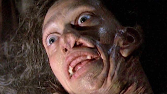 disturbing scenes from TV  - That absolutely batshit insane episode of X-Files with the inbred family living on the farm that had sex with their deformed, amputee mother, helped her give birth, and buried the dead fetuses in the backyard.