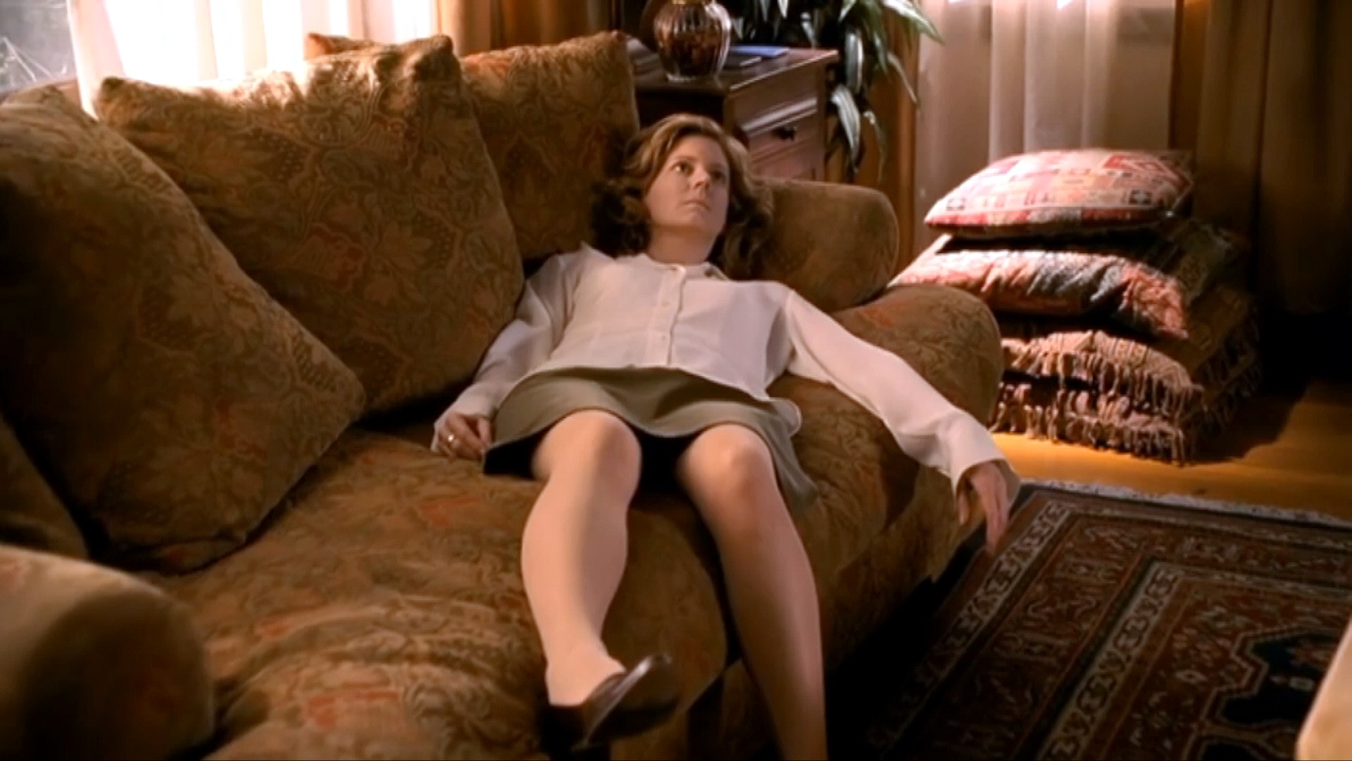 disturbing scenes from TV  - When Buffy finds her mom dead.