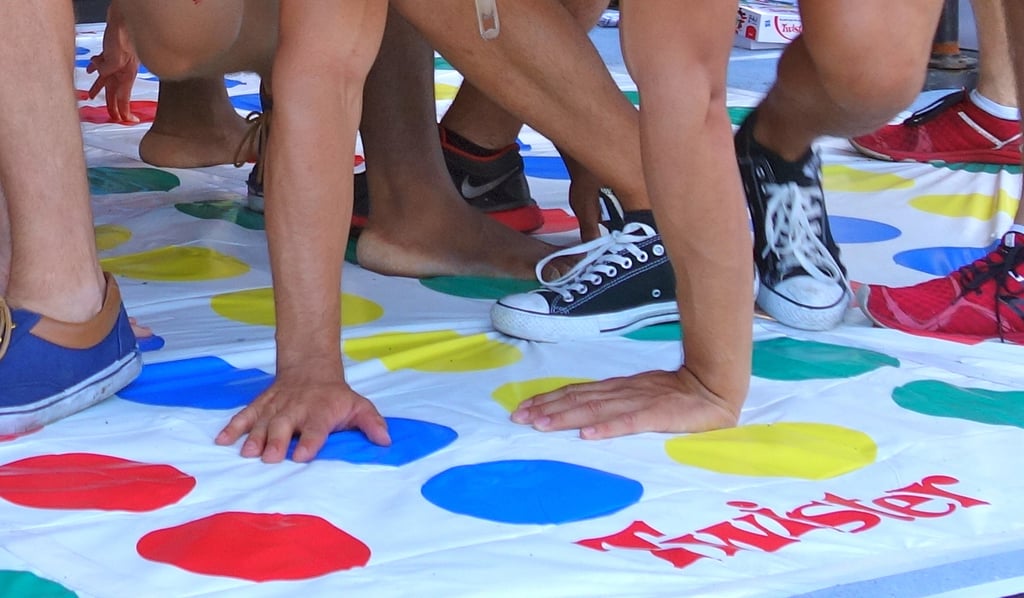 Things to do naked  - Play Twister
