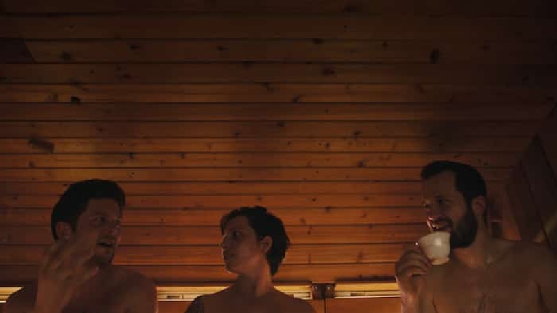 Things to do naked  - sauna