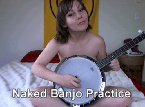 Things to do naked  - banjo