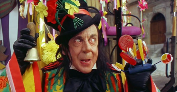 dark villains from kid shows - The Child Catcher from Chitty Chitty Bang Bang