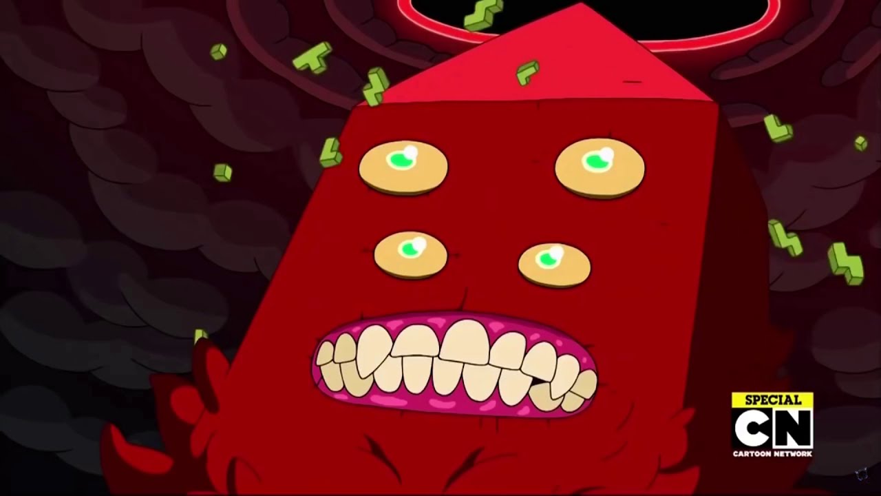 dark villains from kid shows - GOLB from Adventure Time