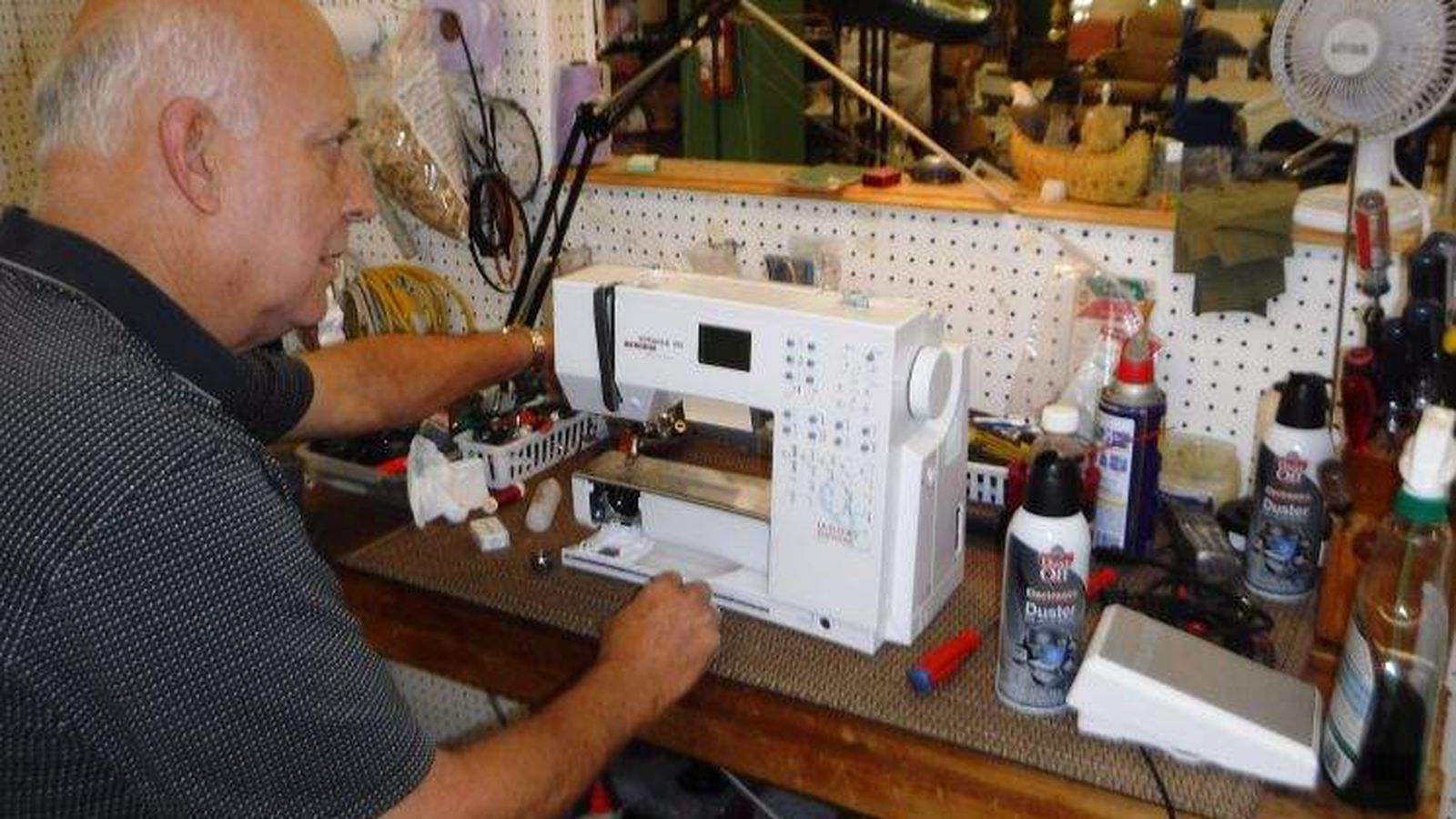 professions and trades disappearing  - Sewing machine technicians.