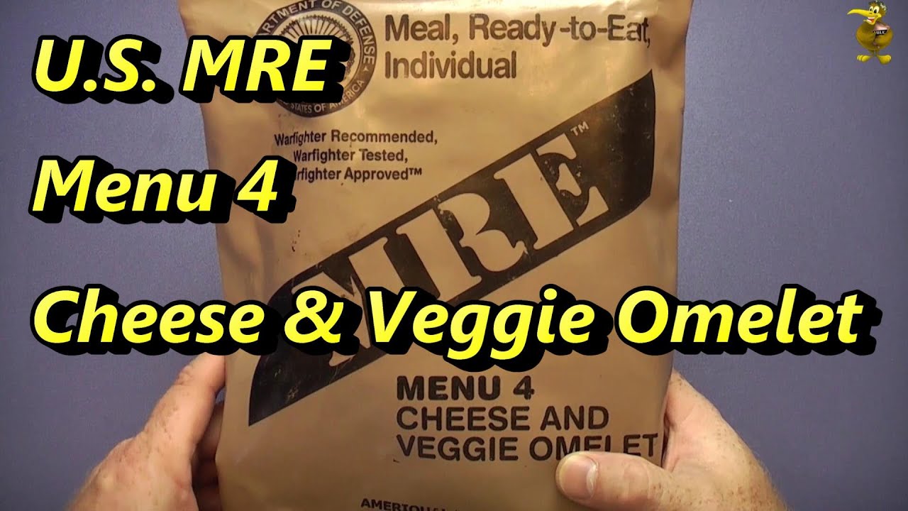 crimes against food  - bad MRE in the military