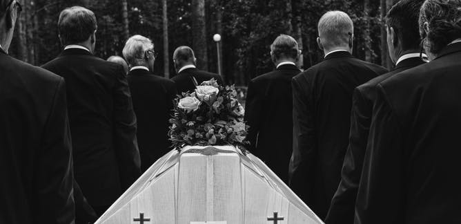 accepting death  - traditional funeral -
