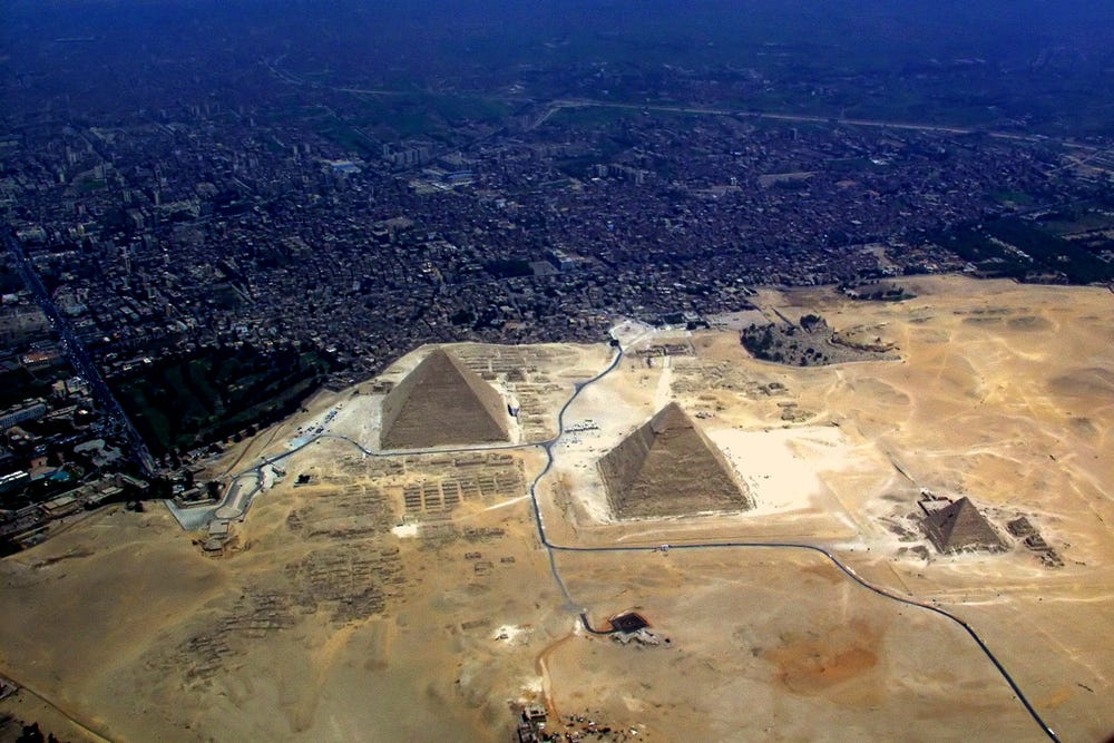 terrible vacation destinations  - pyramid of khafre