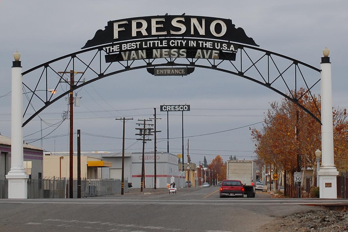 terrible vacation destinations  - van ness avenue - Fresno The Best Little City In The U.S.A. Van Ness Ave Entrance Cresco Cresco Unit 30