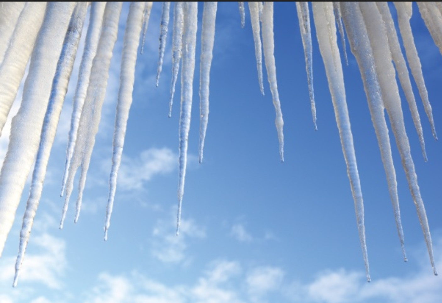 people who dodged bullets - icicles hanging