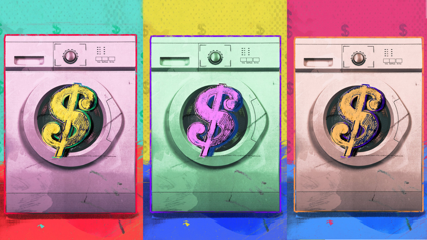 money laundering art - S .. 1 $ !!!!