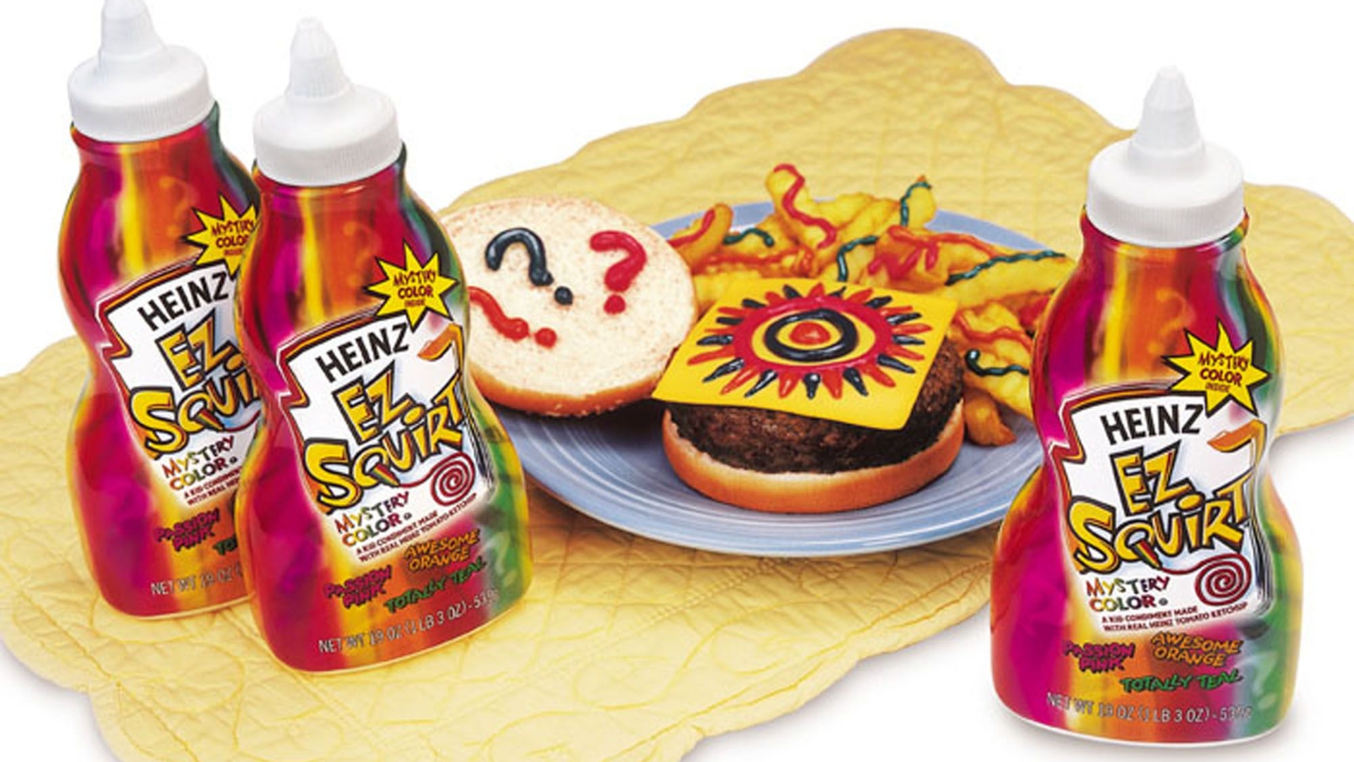 Popular Things Everyone Forgot  - Different colored ketchups