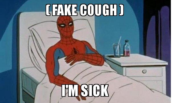 Pre-Pandemic Activities - funny get well soon memes - Fake Cough I'M Sick