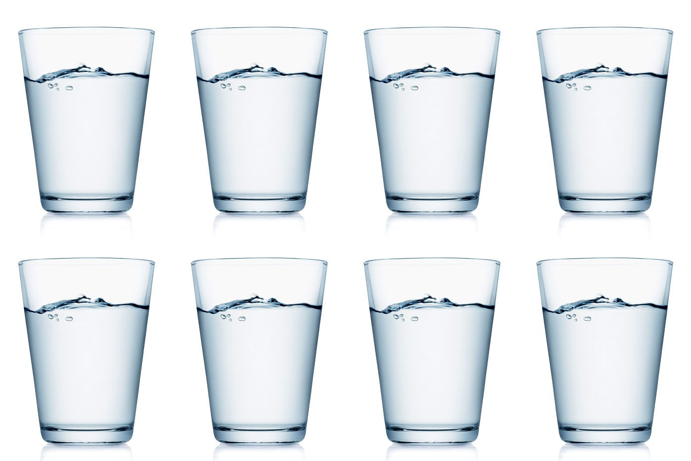 fake popular facts - drink water 8 glasses a day