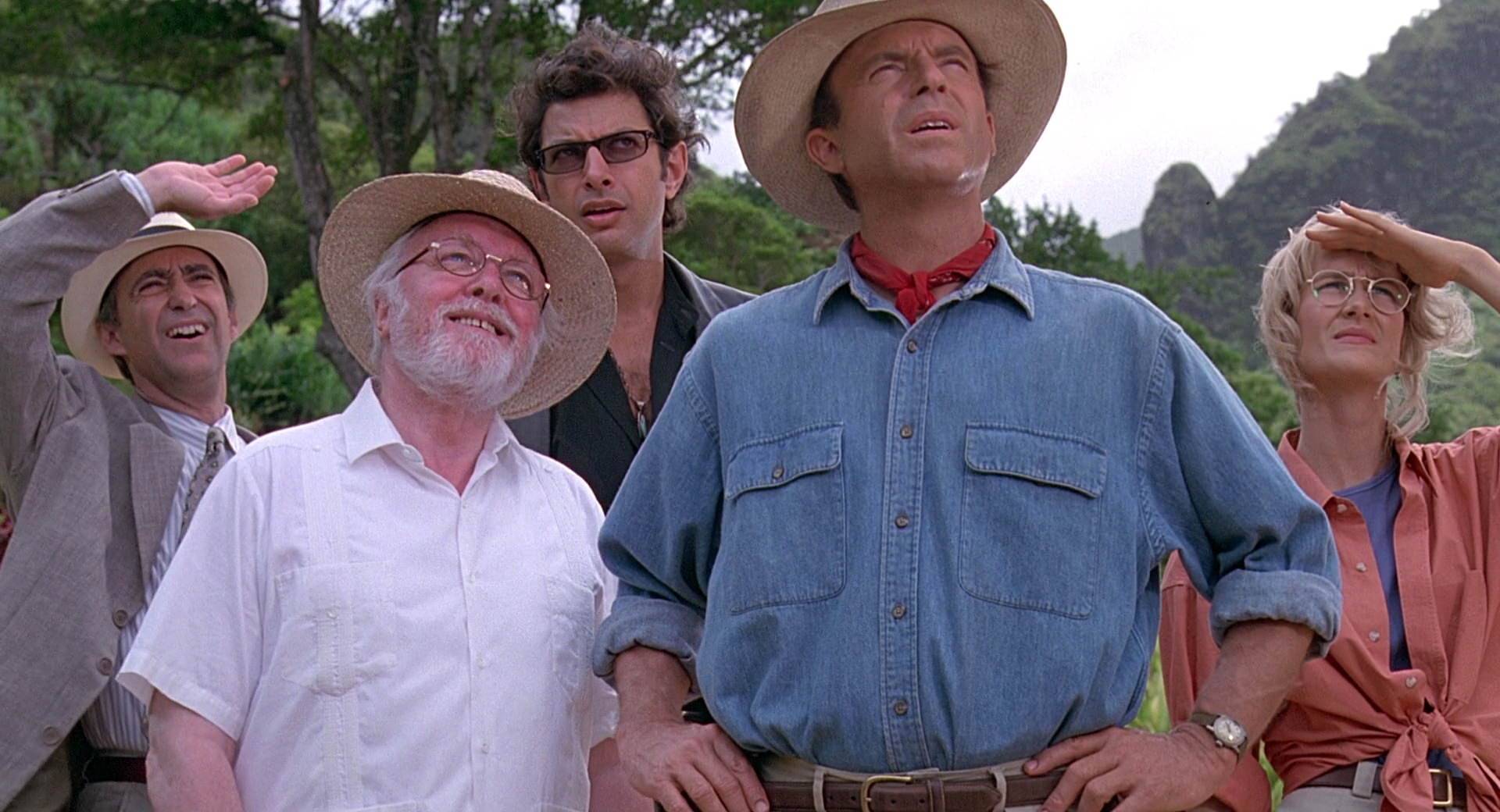 classic movies - jurassic park characters -