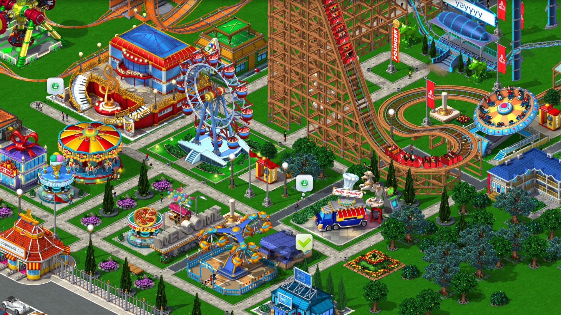 best video games ever - RollerCoaster Tycoon
