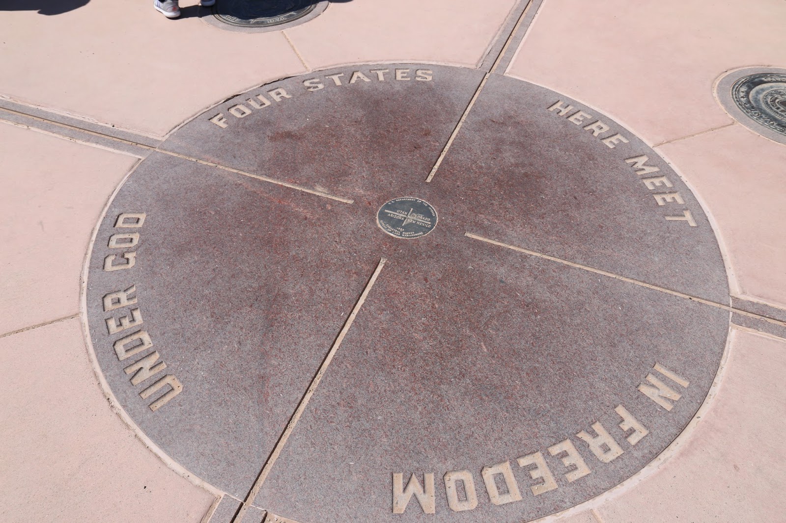 Disappointing Tourist Destinations - 4 Corners Monument.
